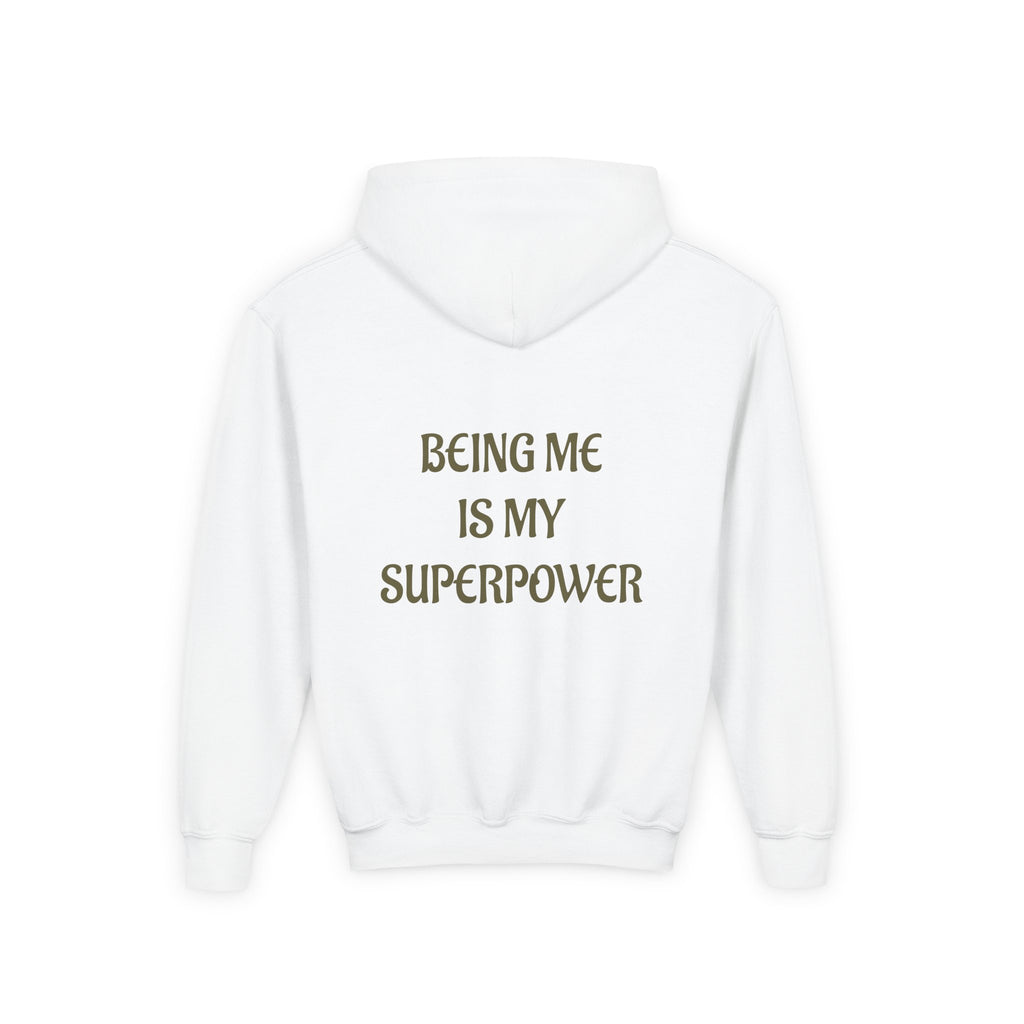 Lowkey Lil' Ones "Peaceful Moon" Youth Hoodie- Calm Energy for Growing Kings