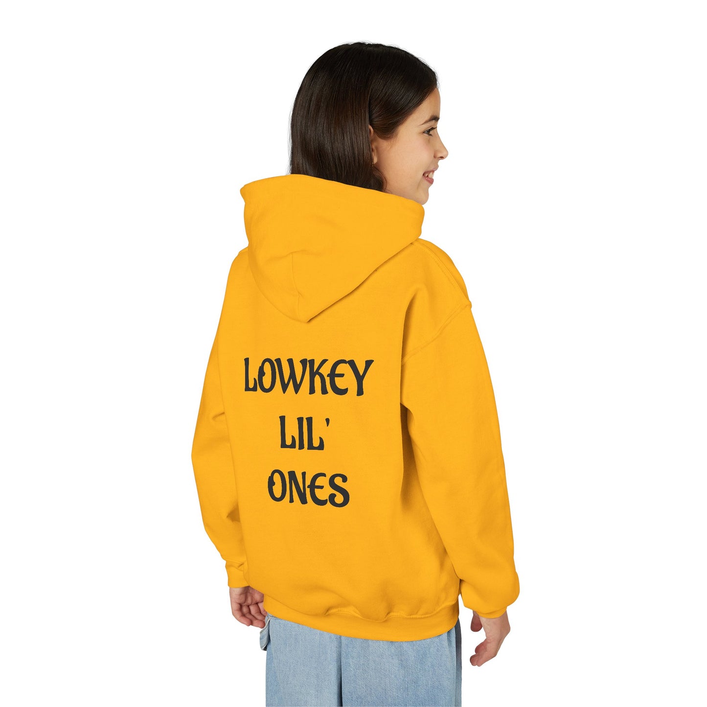 Lowkey Lil' Ones Merry Christmas Penguin Youth Hoodie