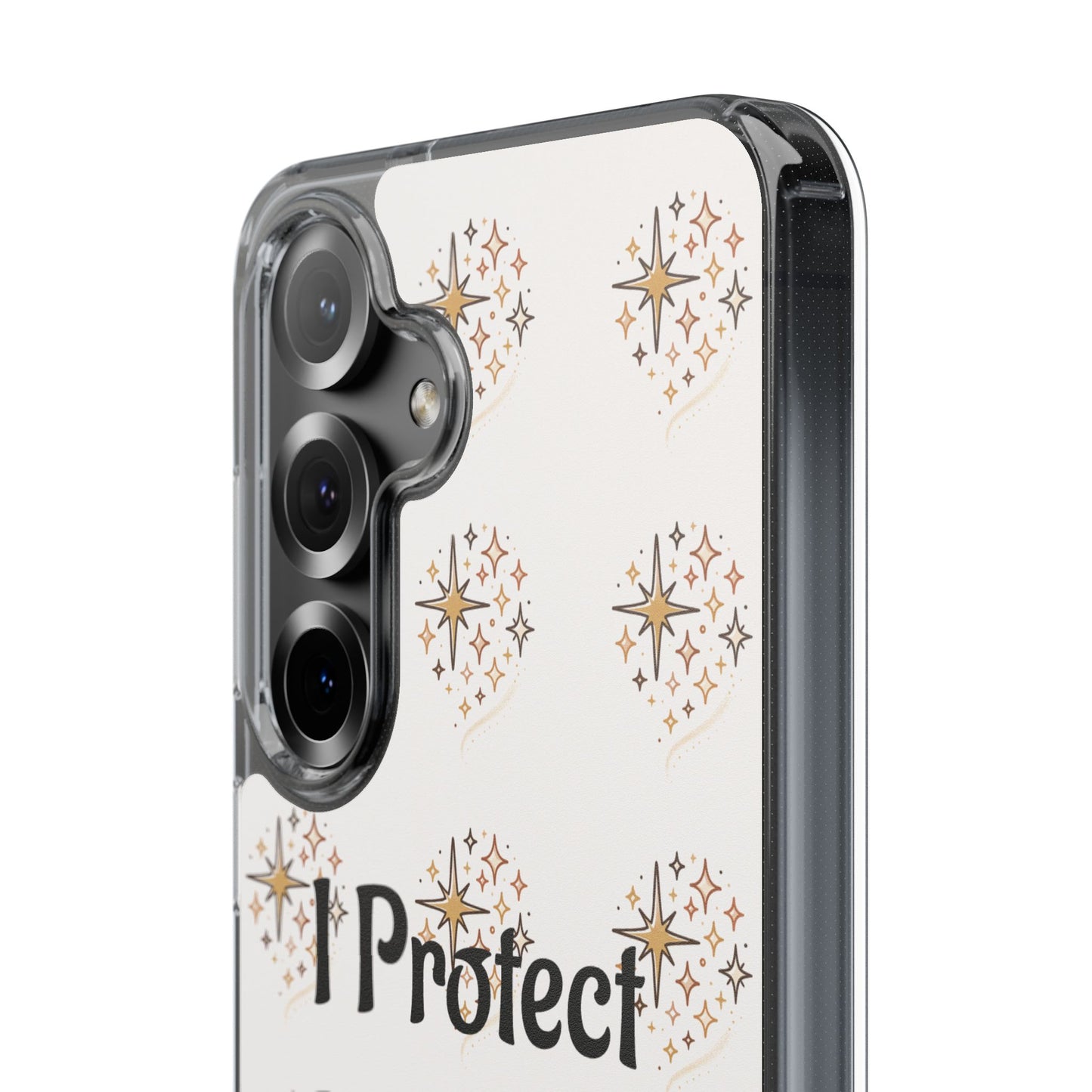 Copy of Protect My Peace Clear Impact-Resistant Phone Case