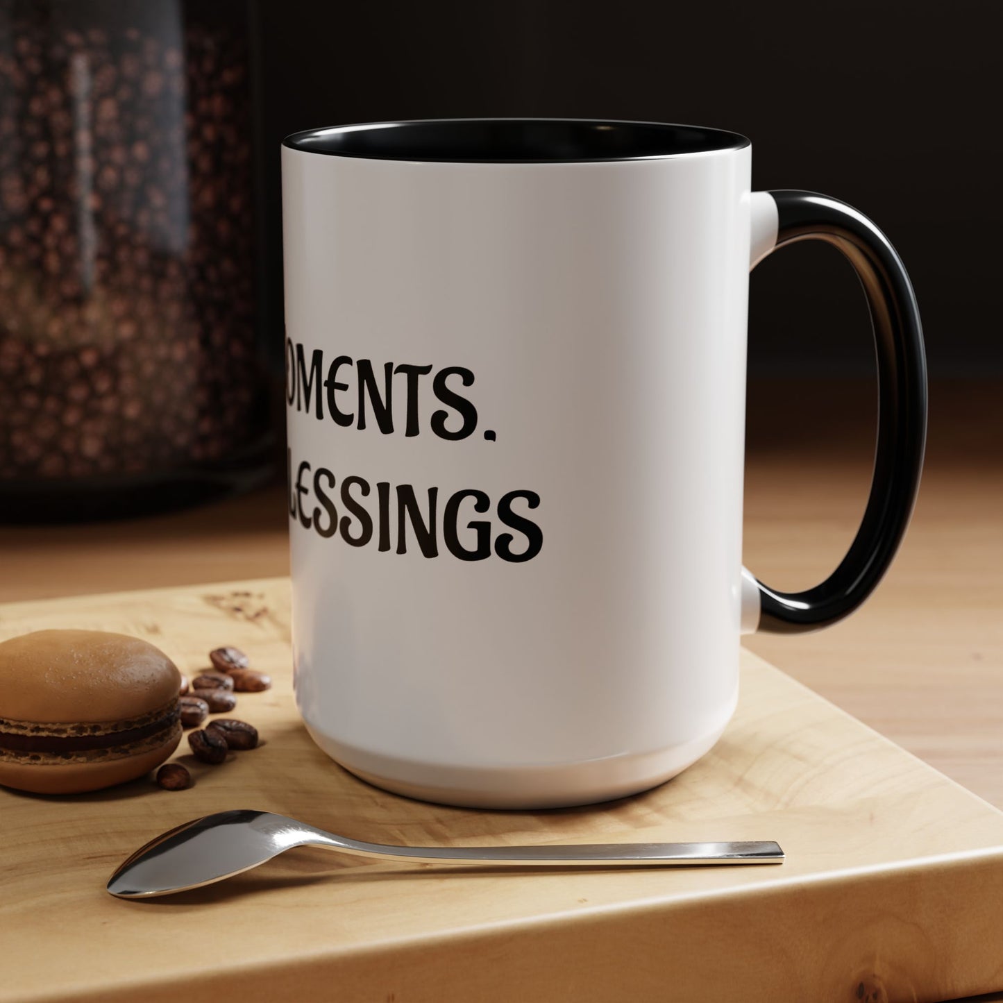 Soft Moments & Warm Blessings Ceramic Mug- Lowkey Healing
