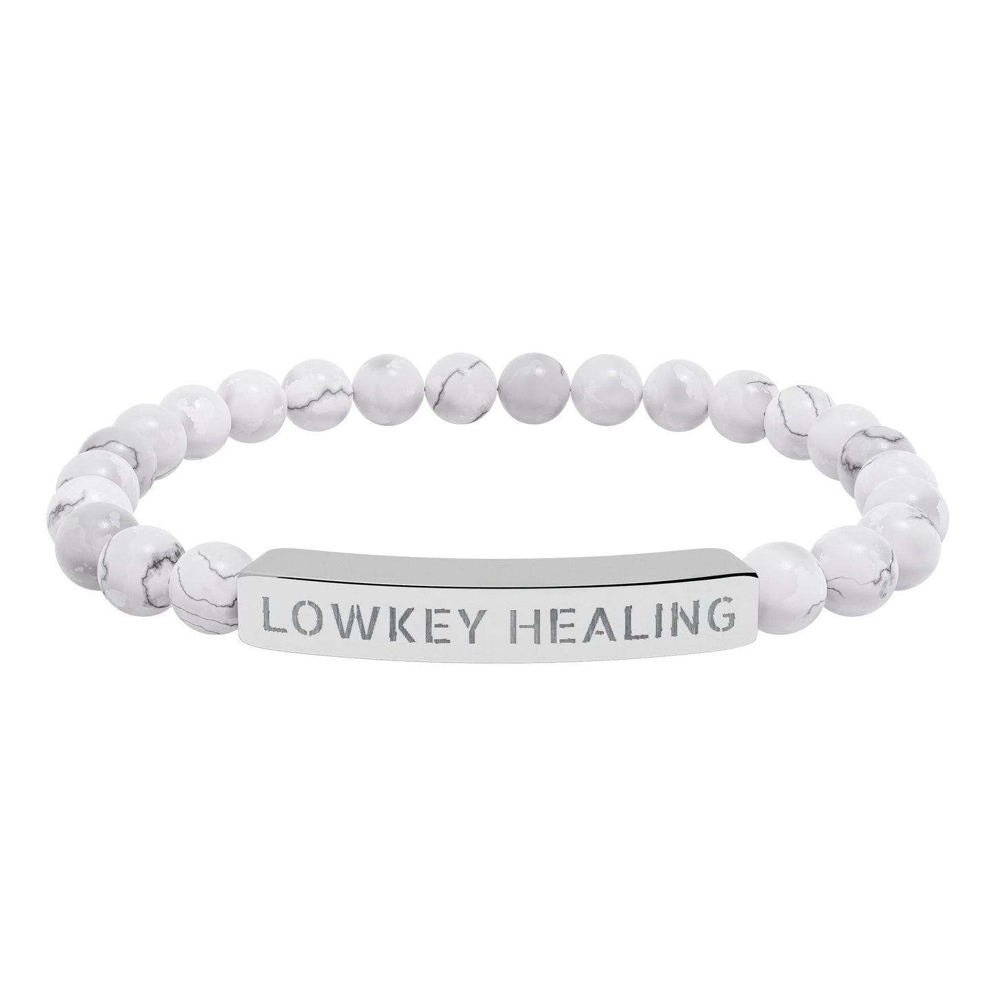 Lowkey Healing Stone Bead Bracelet