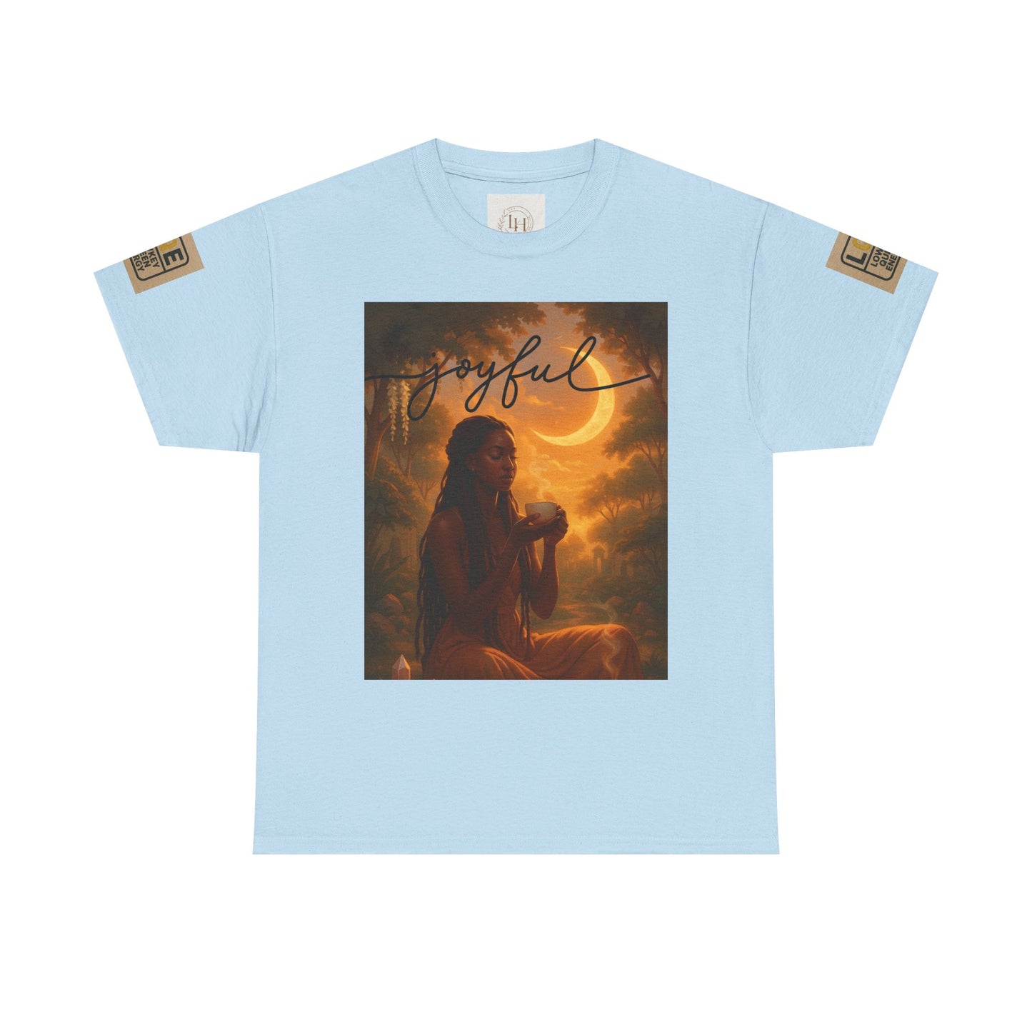 LOWKEY QUEEN TEE- GRACEFOL.GROUNDED. GLOWING