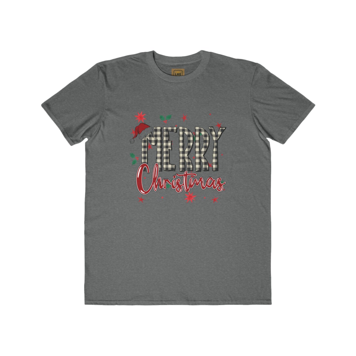 Lowkey Merry Christmas Men's Holiday Tee