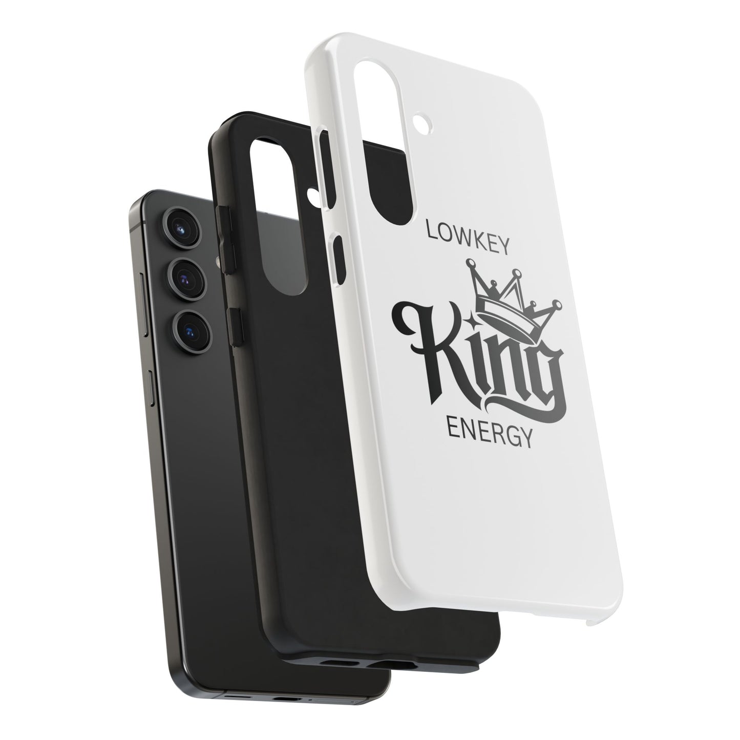 Lowkey King Energy Phone Case — Tough Protective Phone Case