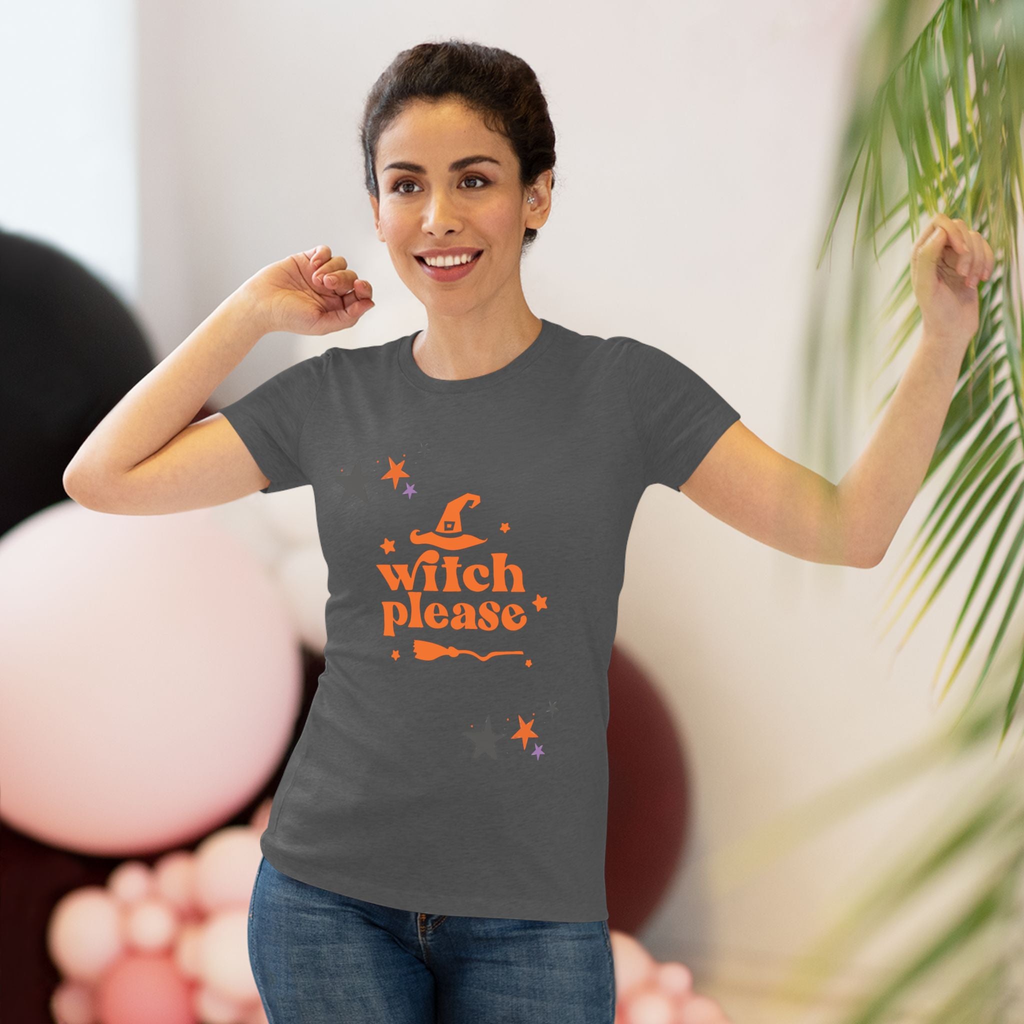 Witch Please Women's Triblend Tee -