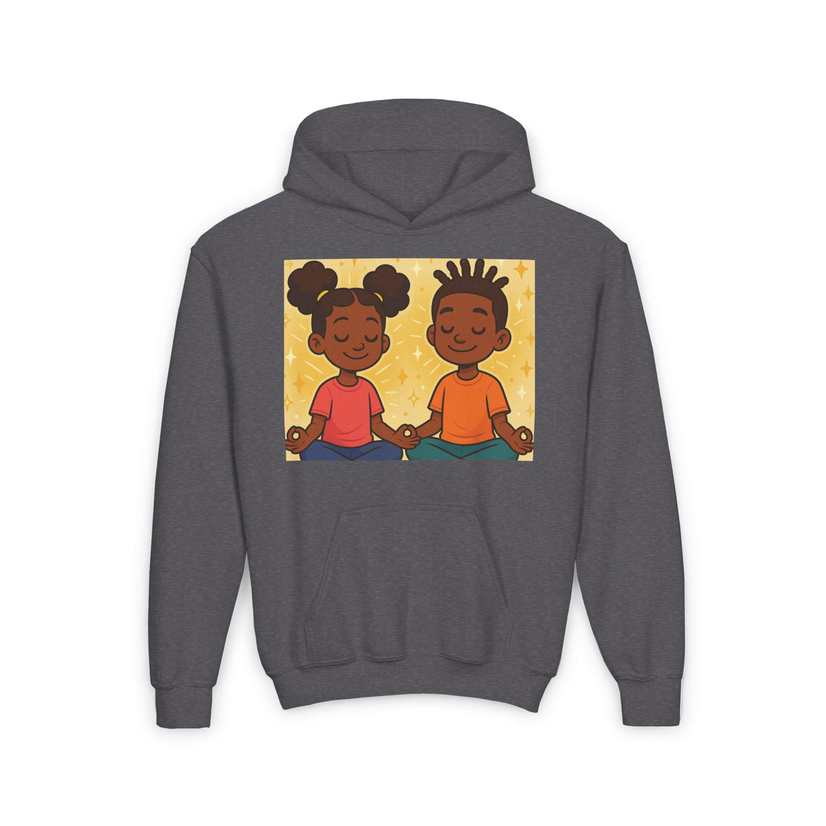 Lowkey Healing Mindfulness Kids Hoodie | Rising Royalty Sweatshirt | Gifts for Children | Yoga Apparel | Meditation Gear | Cozy Youth Sweatshirt | [...]