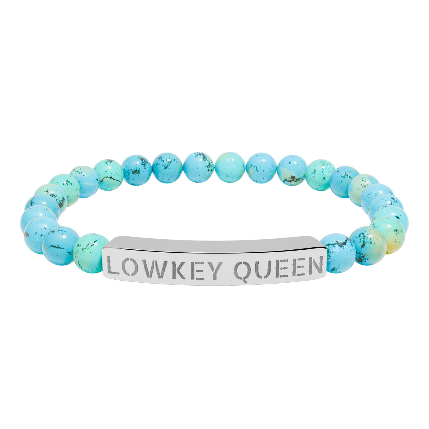 Lowkey Queen Beaded Bracelet