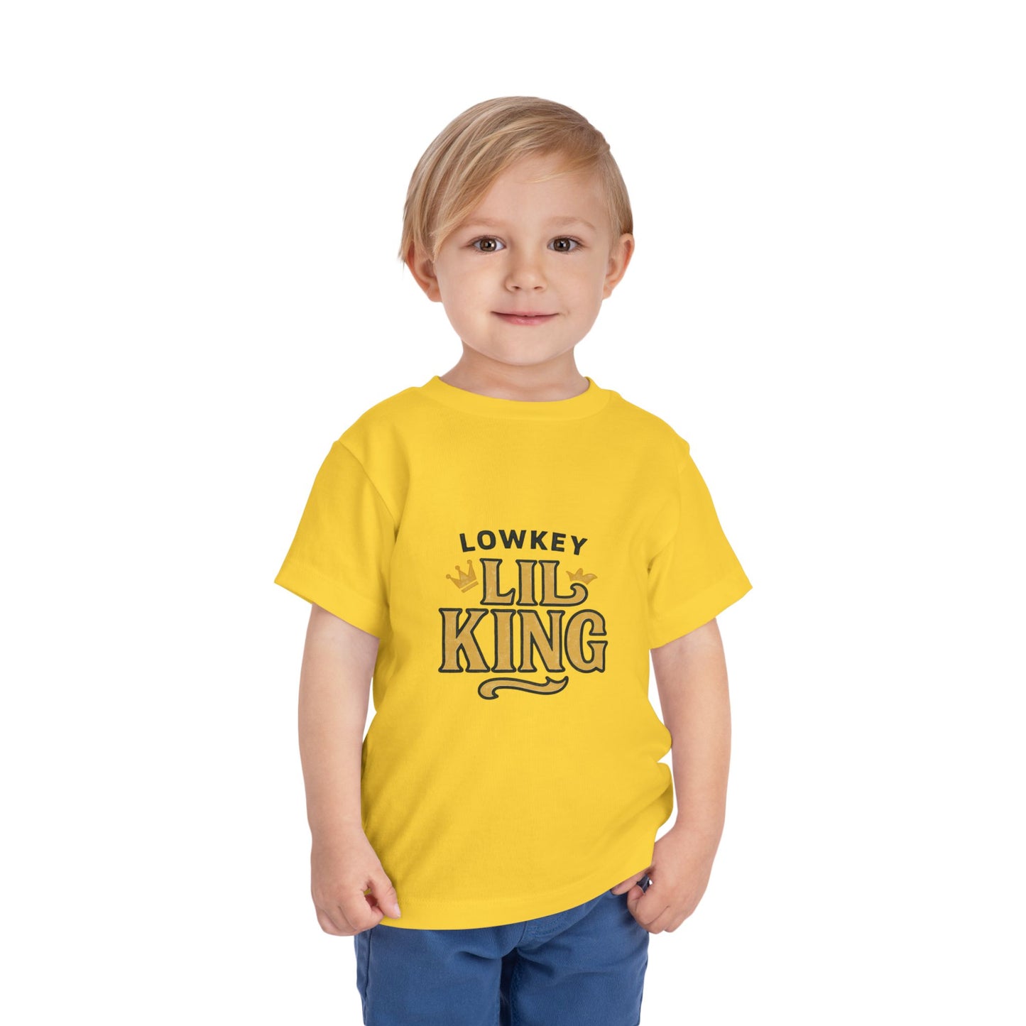 Lowkey Lil King Toddler Tee