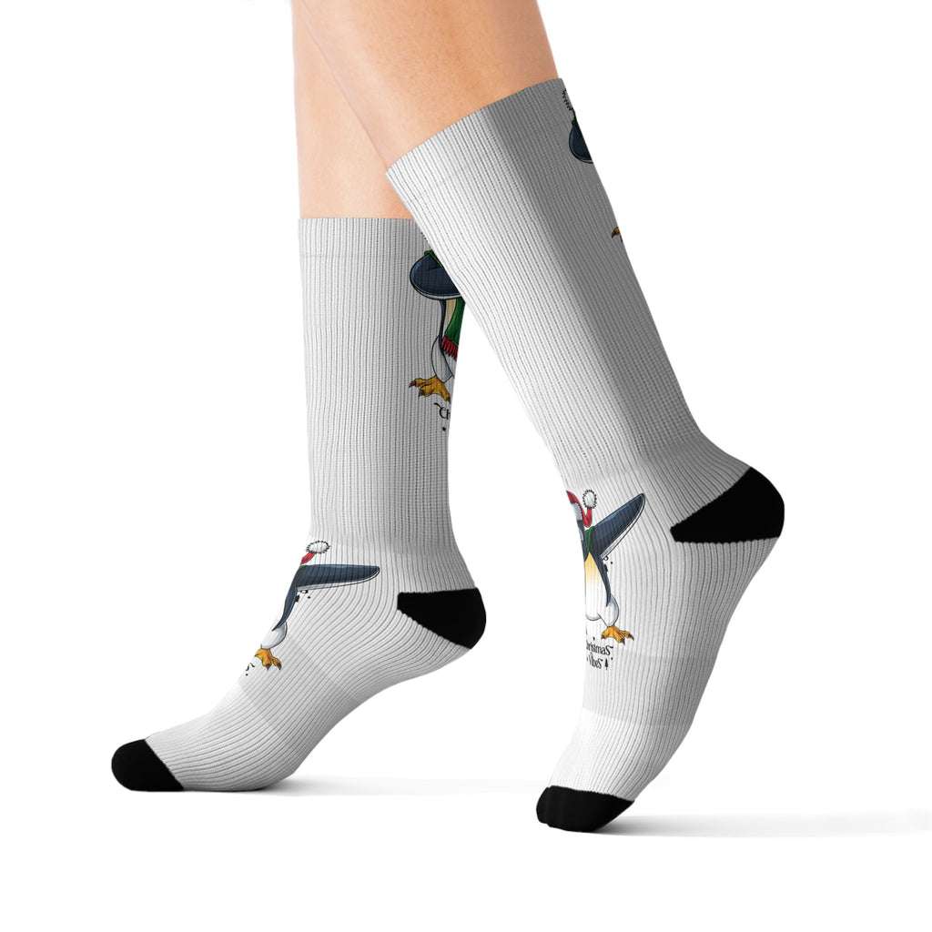 Christmas Vibes  Penguin Socks