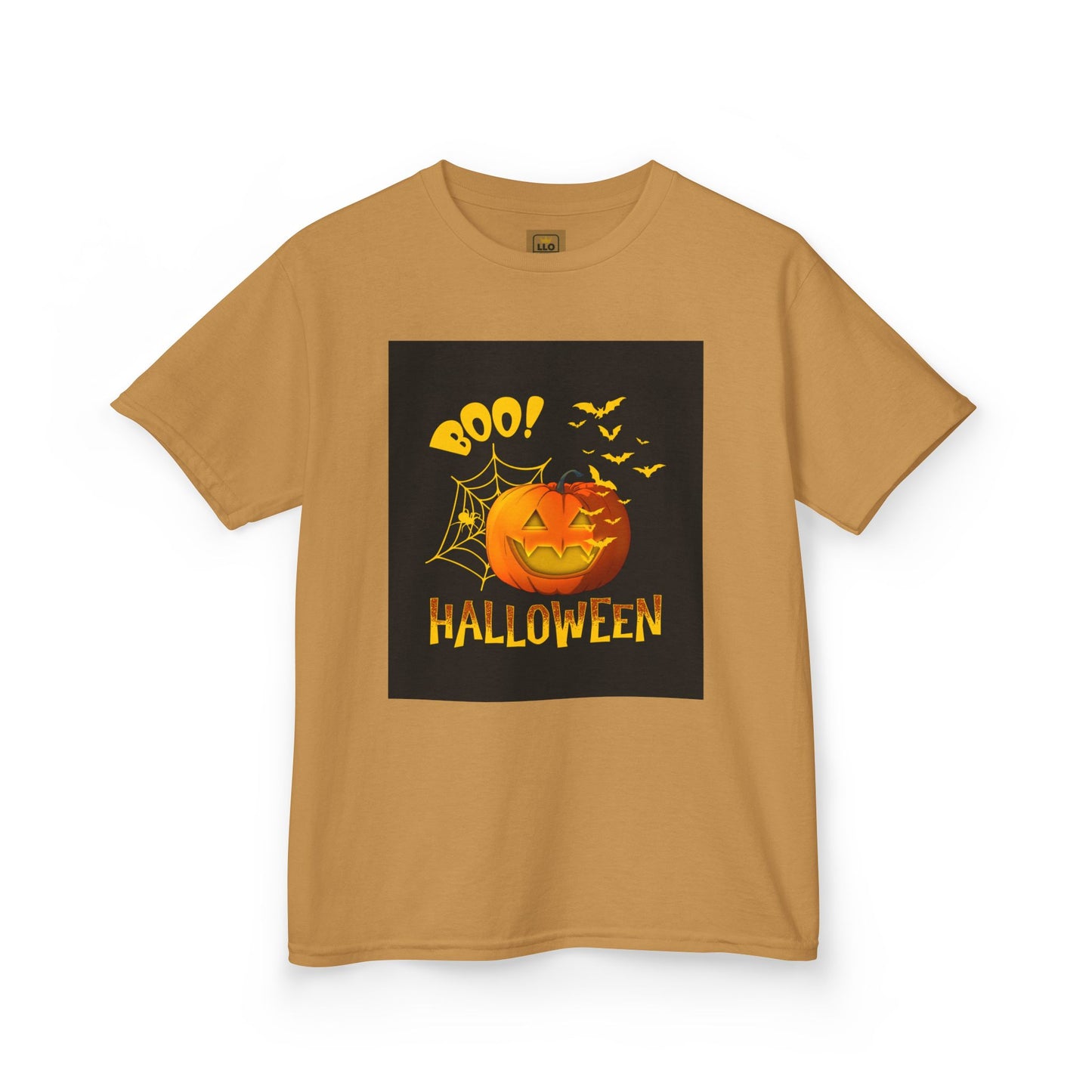 "Boo Halloween" Kids Halloween Tee- Lowkey Lil' Ones Collection