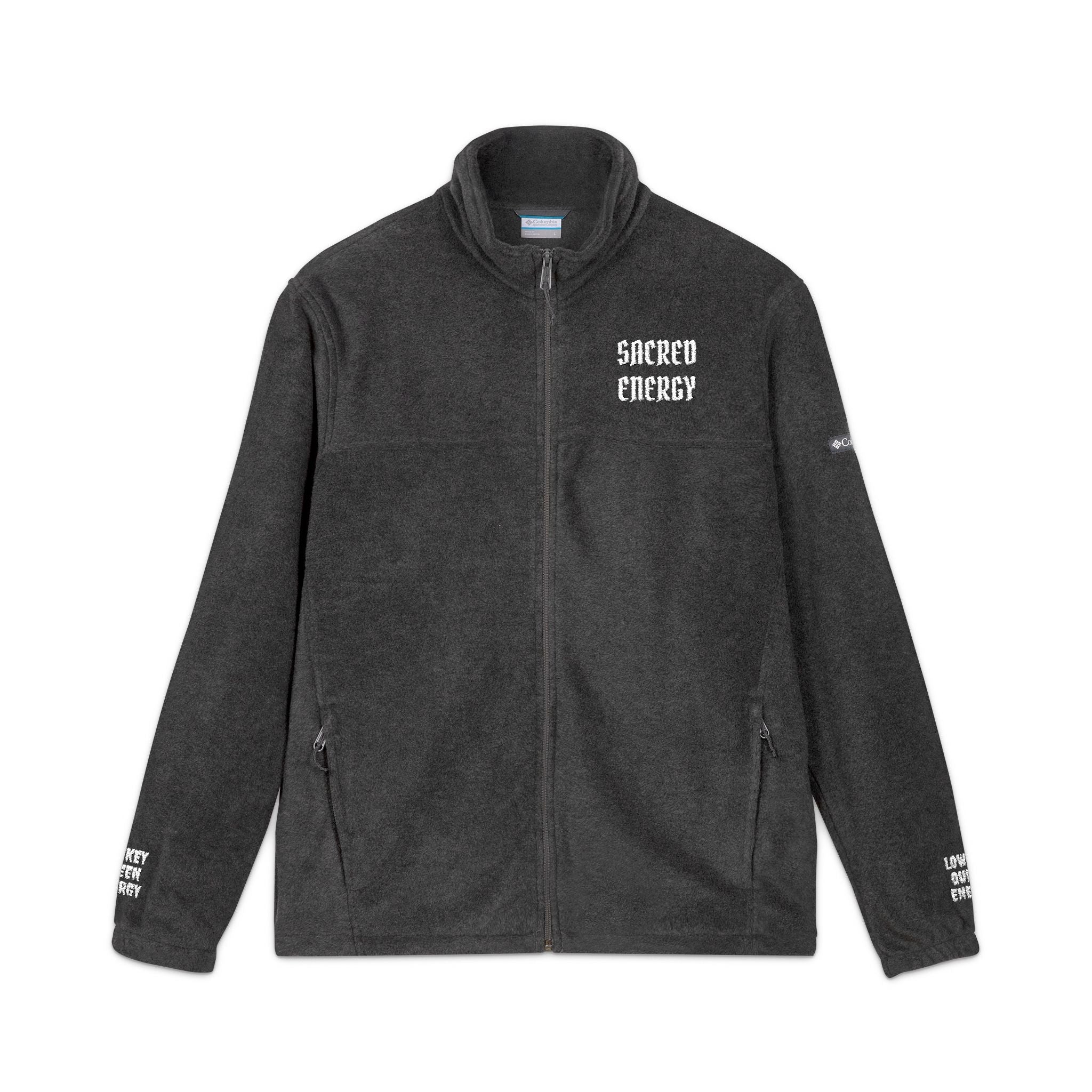 Sacred Energy Zip-Up Fleece- Lowkey Healing