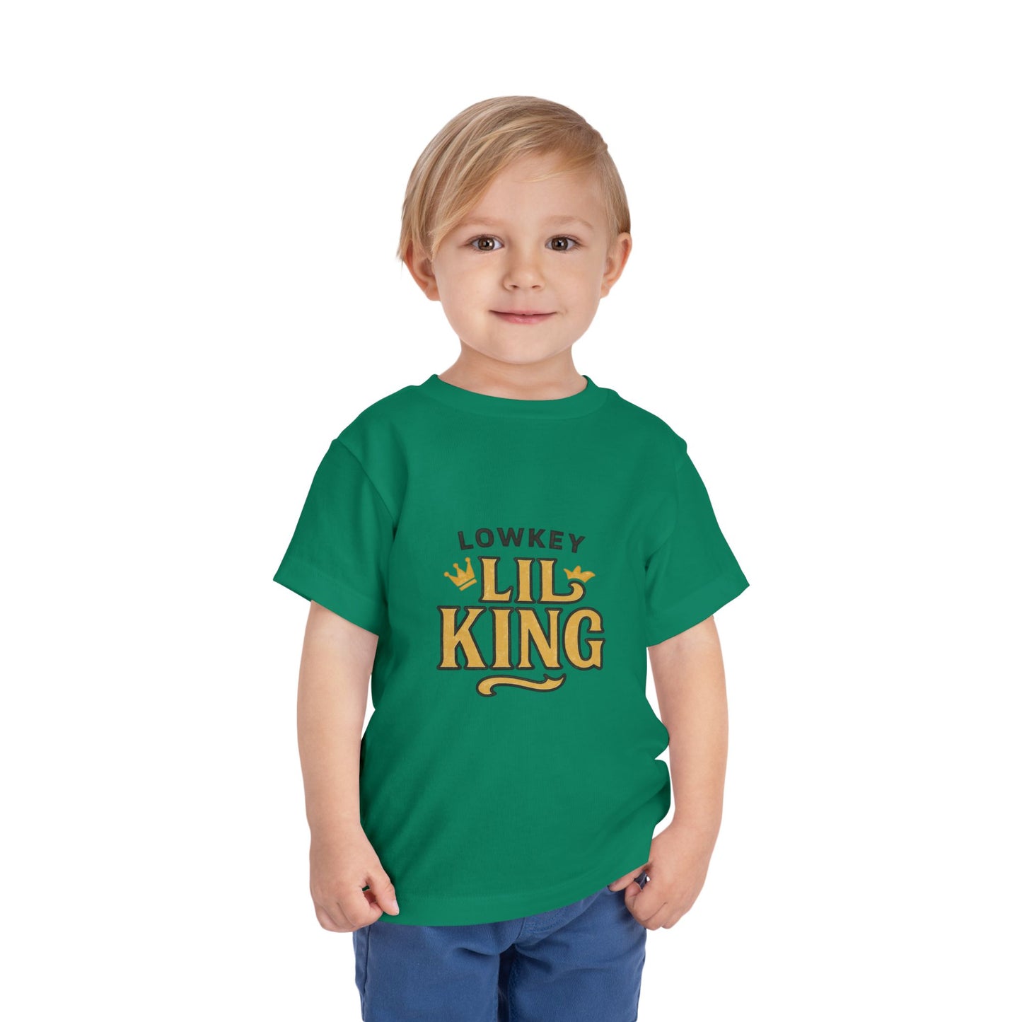 Lowkey Lil King Toddler Tee