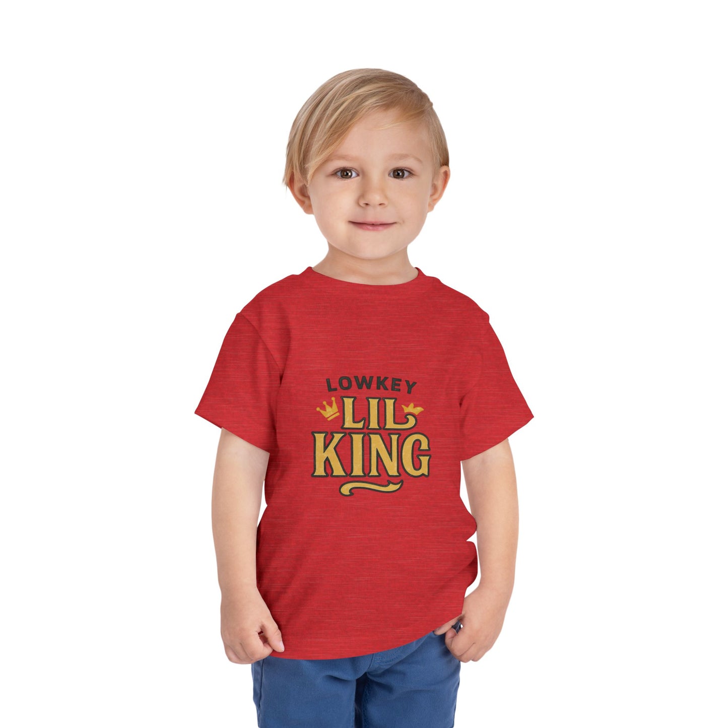Lowkey Lil King Toddler Tee