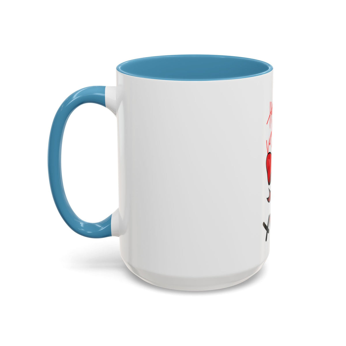 Happy Valentine's Day Bow & Hearts Coffee Mug