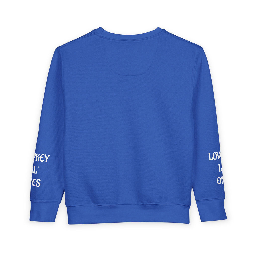 Lowkey Lil' Ones Merry Christmas Penguin Toddler Sweater