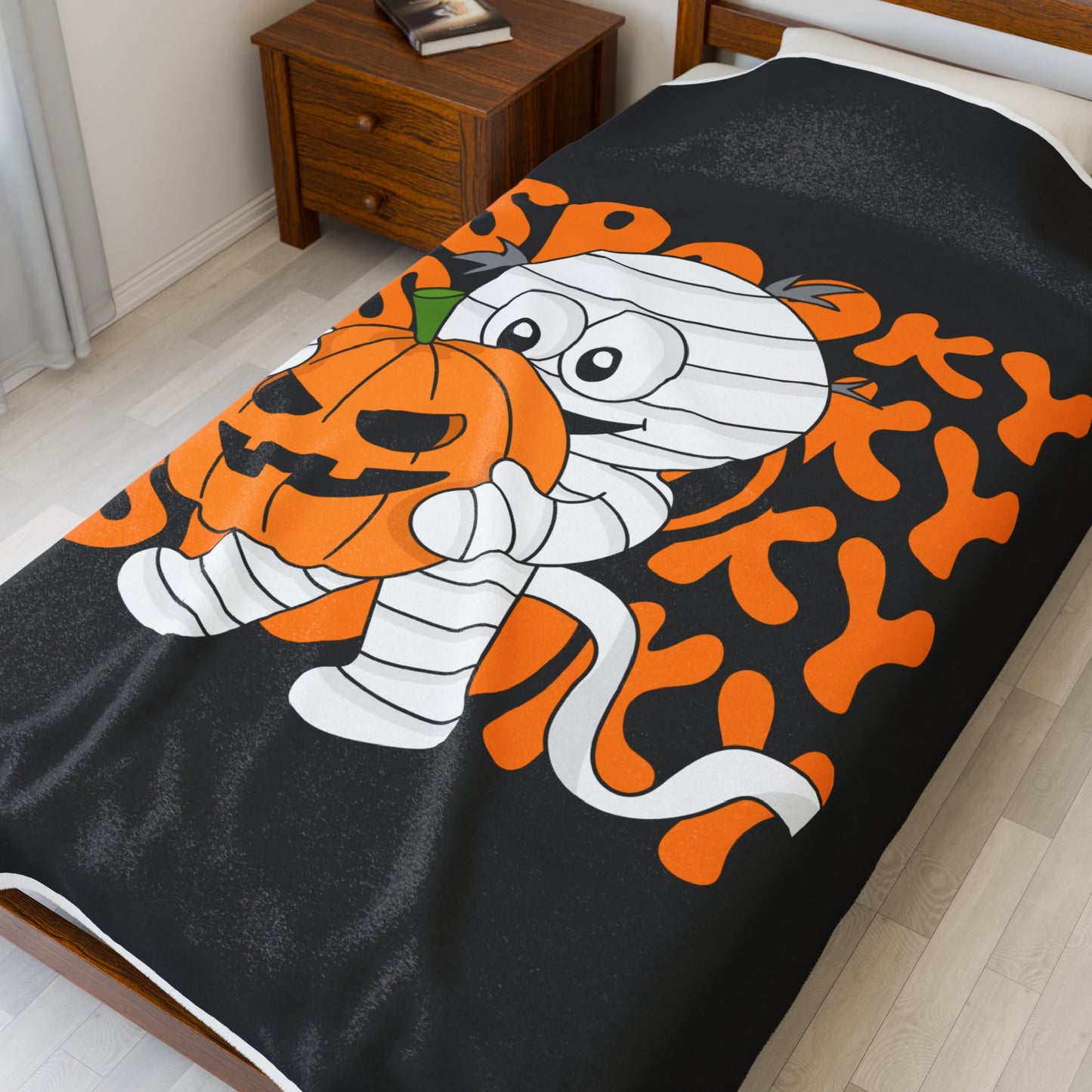 Lowkey Healing "mummy Snuggles" Plush Blanket