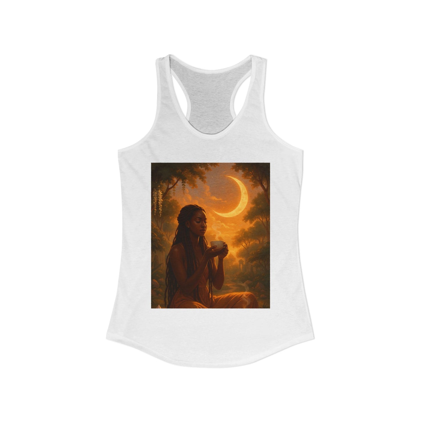 LOWKEY HEALING MOON TANK- FLOW IN PEACE, GLOW IN POWER