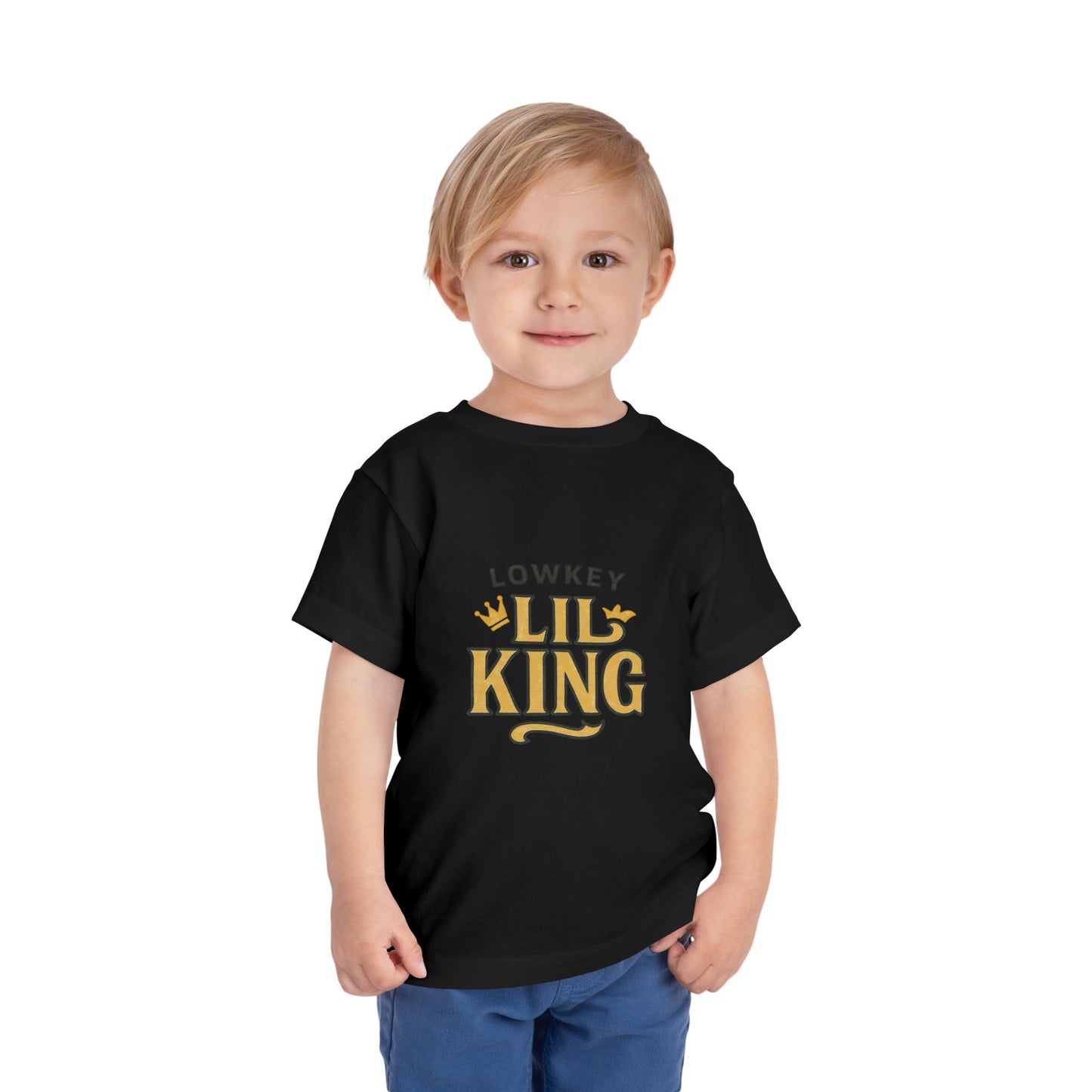 Lowkey Lil King Toddler Tee