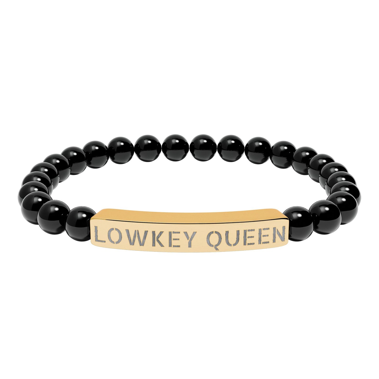 Lowkey Queen Beaded Bracelet