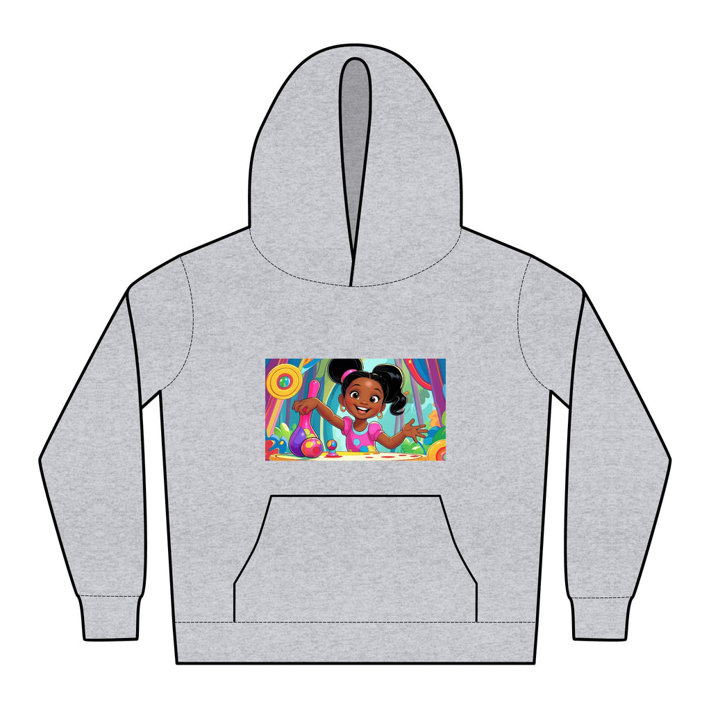 lowkey Lil' Ones " I Speak Love" Lil' Girls Affirmation Hoodie