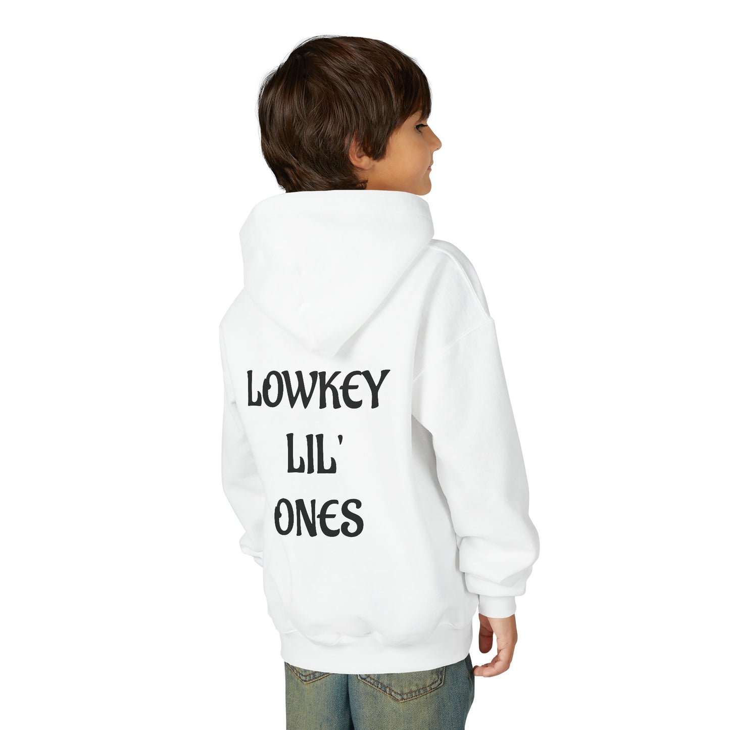 Lowkey Lil' Ones Merry Christmas Penguin Youth Hoodie