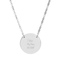 "I Wear My Peace Like Gold" Necklace-Lowkey Healing Collection
