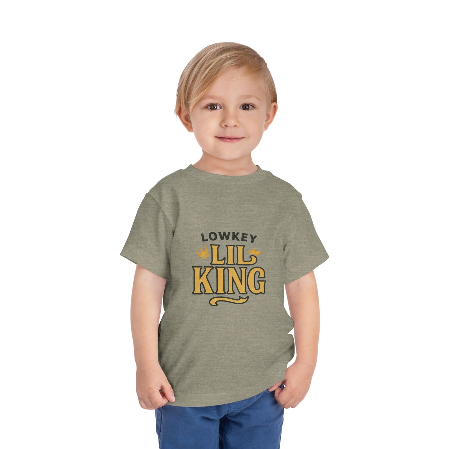 Lowkey Lil King Toddler Tee