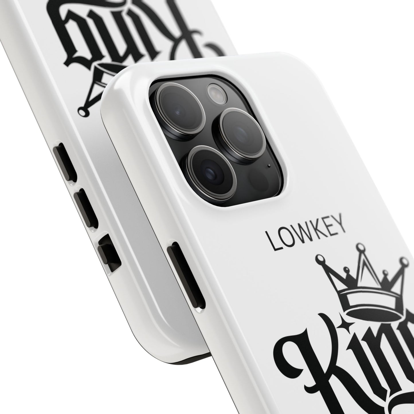 Lowkey King Energy Phone Case — Tough Protective Phone Case