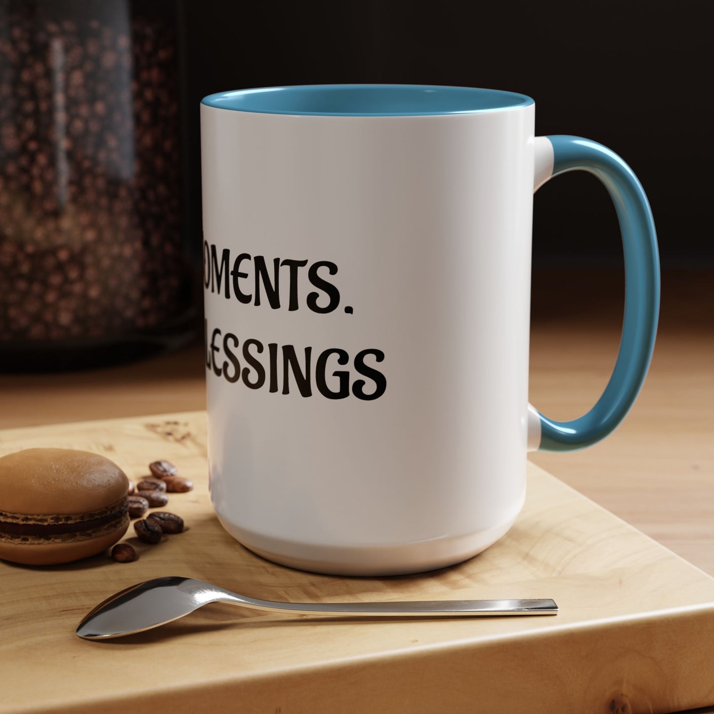 Soft Moments & Warm Blessings Ceramic Mug- Lowkey Healing