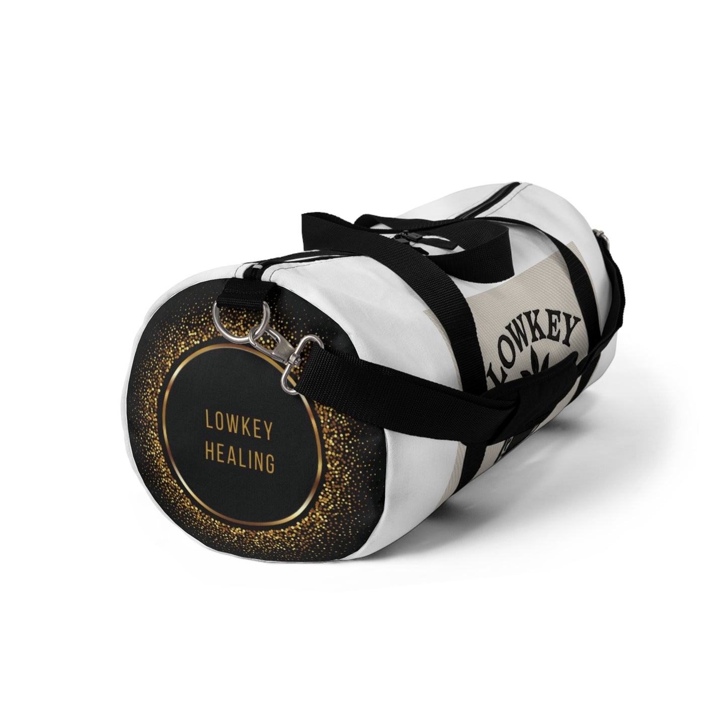 LOWKEY HEALING DUFFLE BAG, PACK LIGHT, HEAL HEAVY