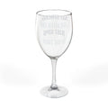 “No Stress, Just Sips”- Lowkey Healing Wine Glass