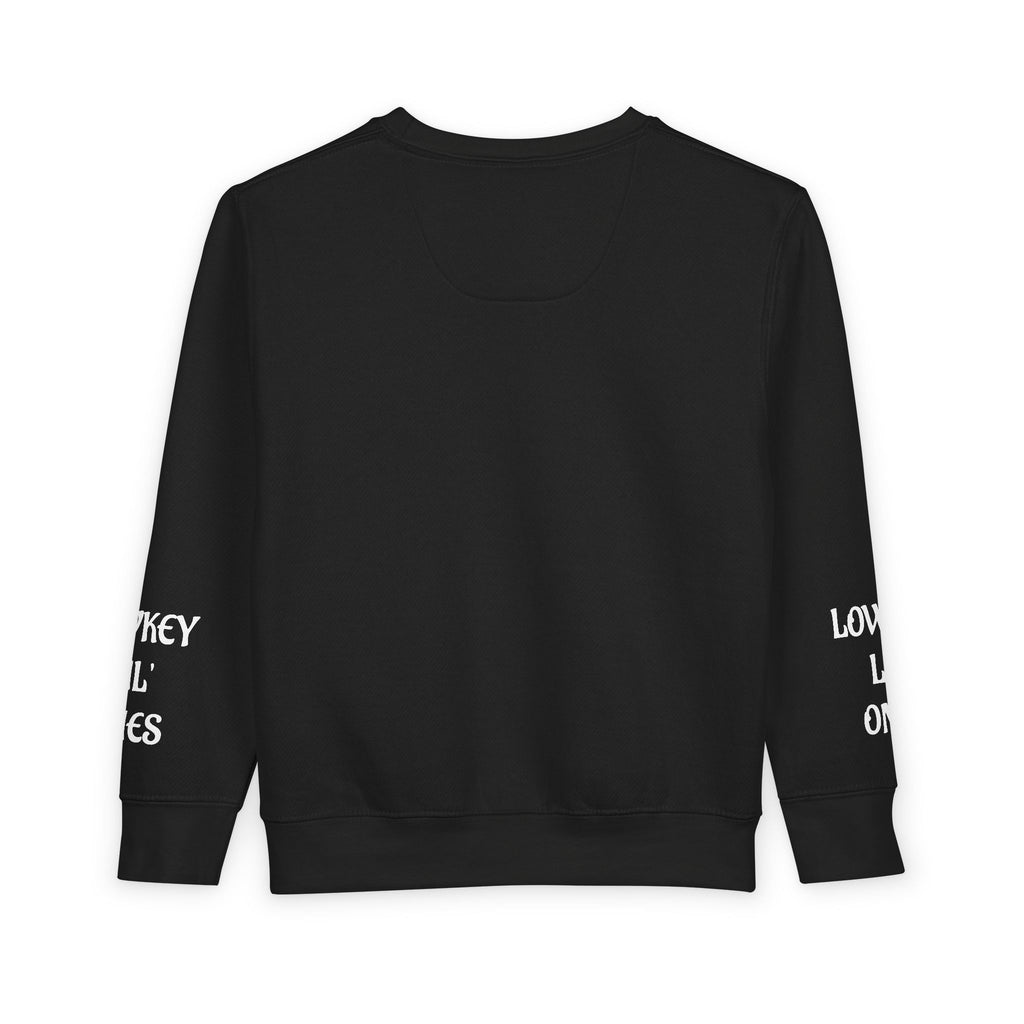 Lowkey Lil' Ones Merry Christmas Penguin Toddler Sweater