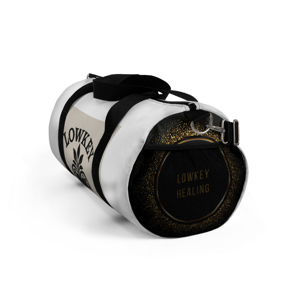 LOWKEY HEALING DUFFLE BAG, PACK LIGHT, HEAL HEAVY