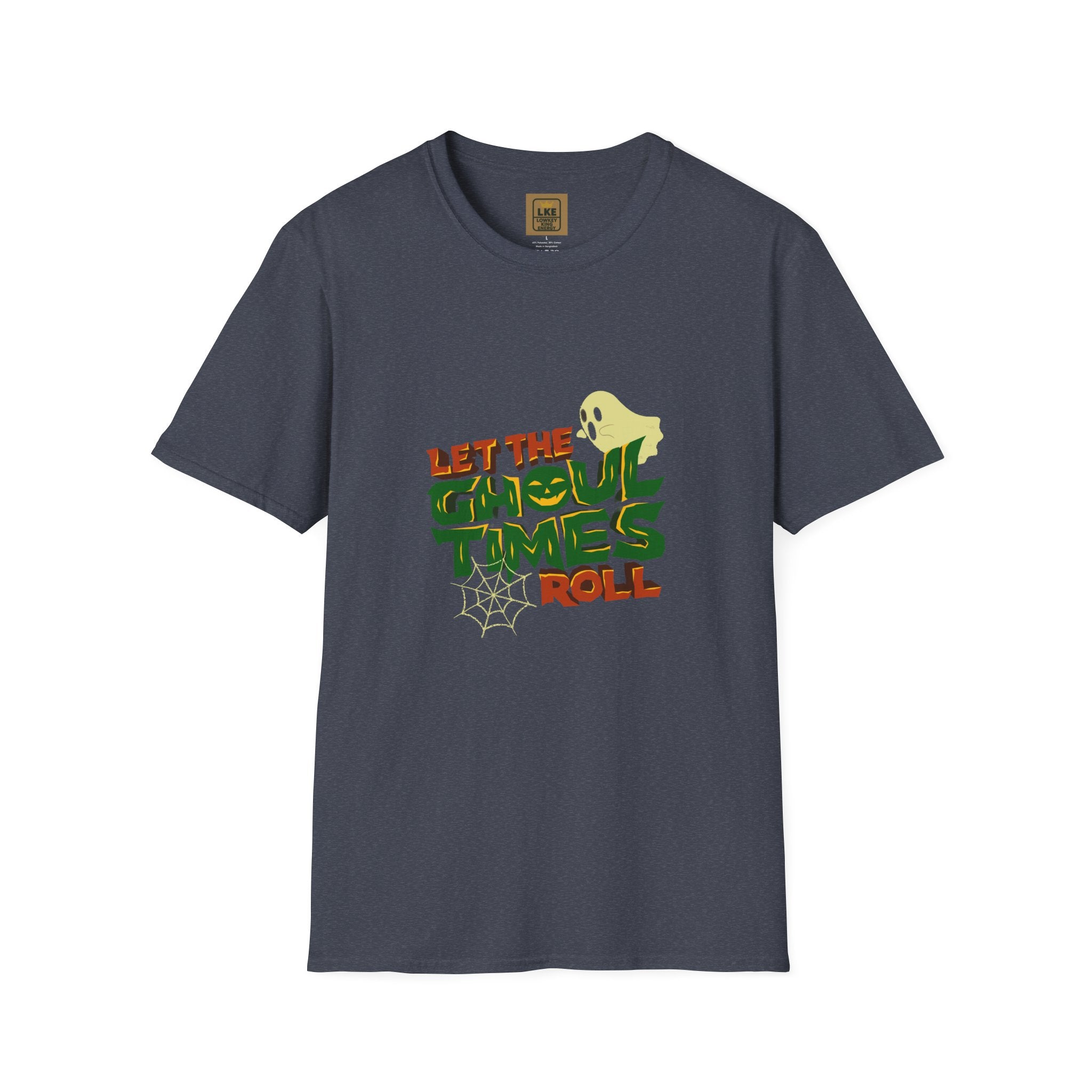 "Let The Ghoul Times Roll-Men's Halloween Tee"