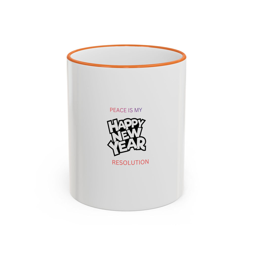 Peace Is My Resolution- Happy New Year Mug