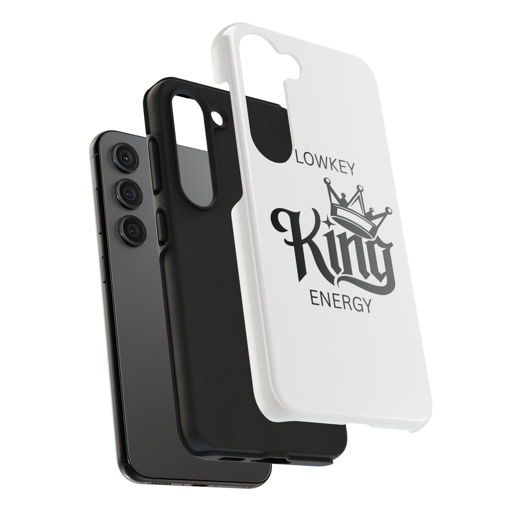 Lowkey King Energy Phone Case — Tough Protective Phone Case