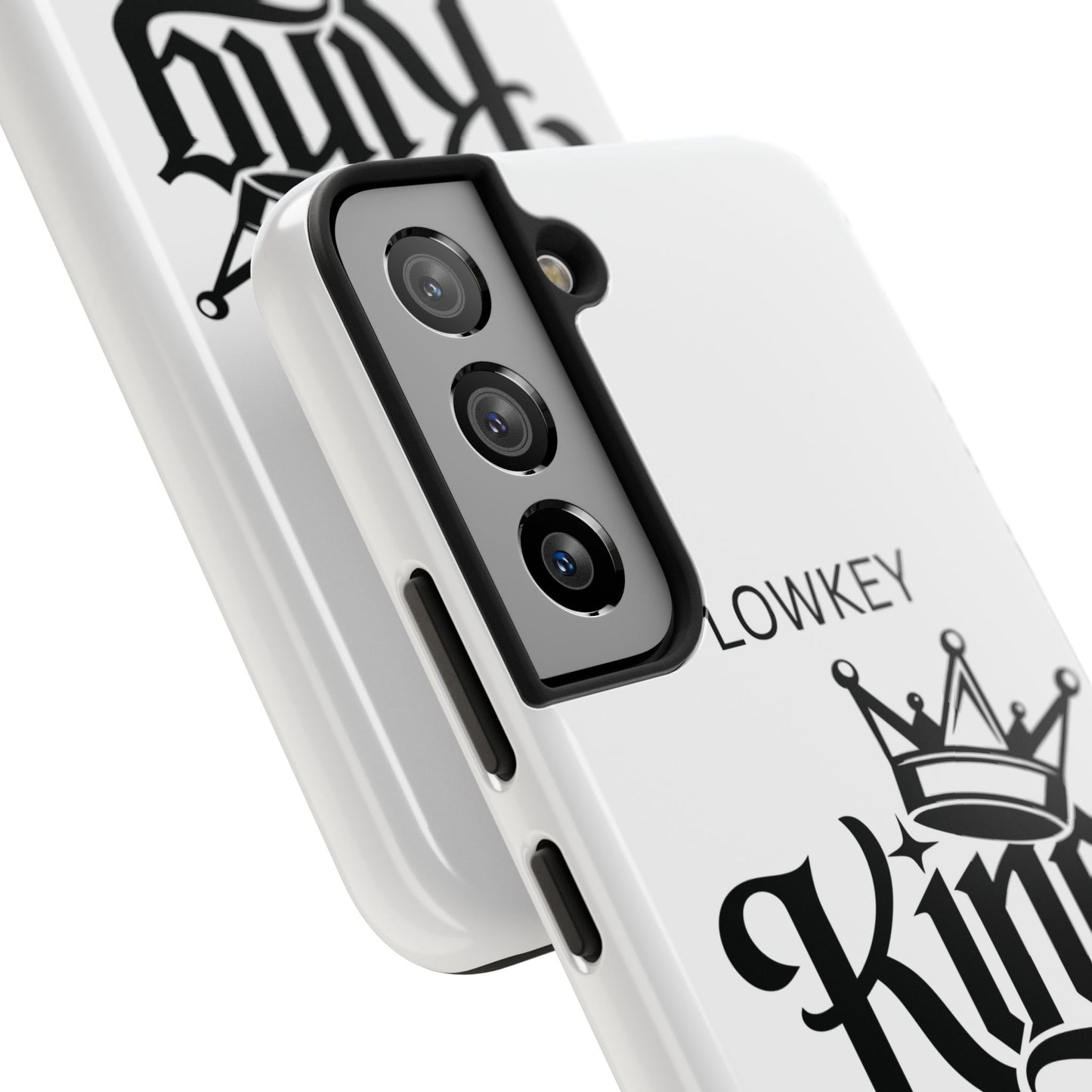 Lowkey King Energy Phone Case — Tough Protective Phone Case
