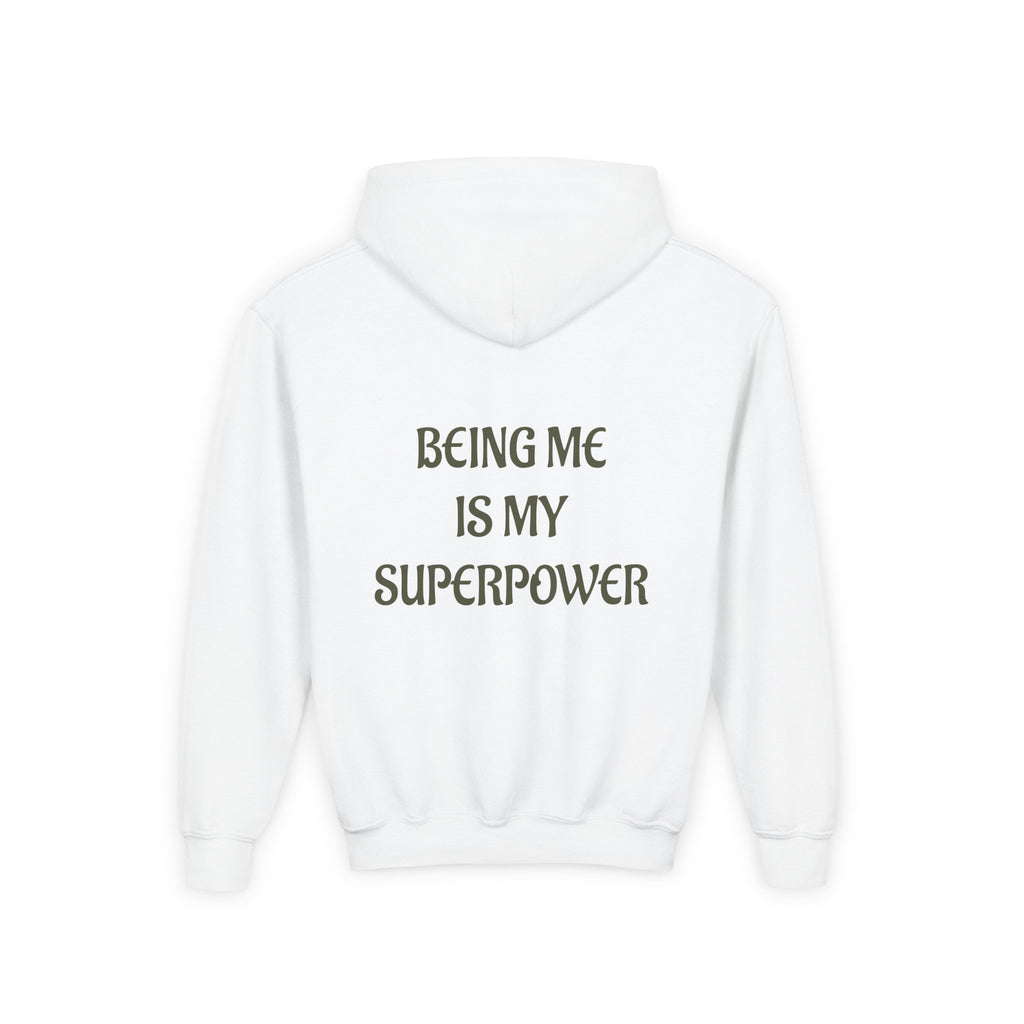 Lowkey Lil' Ones "peaceful Moon" Youth Hoodie- Calm Energy For Growing Queens
