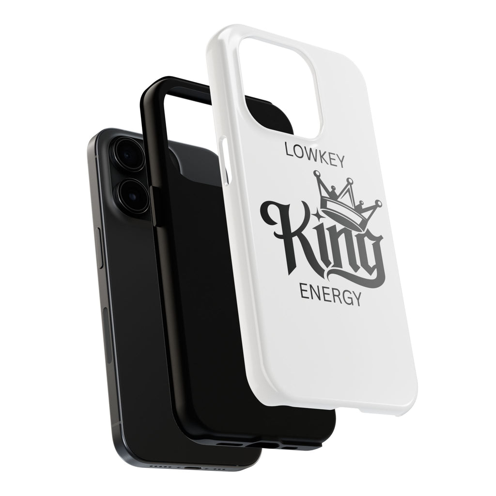 Lowkey King Energy Phone Case — Tough Protective Phone Case