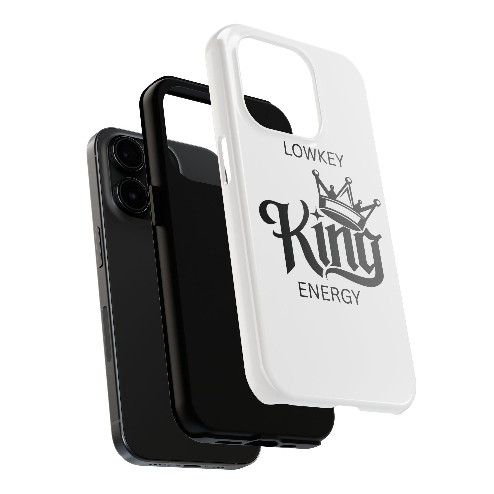 Lowkey King Energy Phone Case — Tough Protective Phone Case
