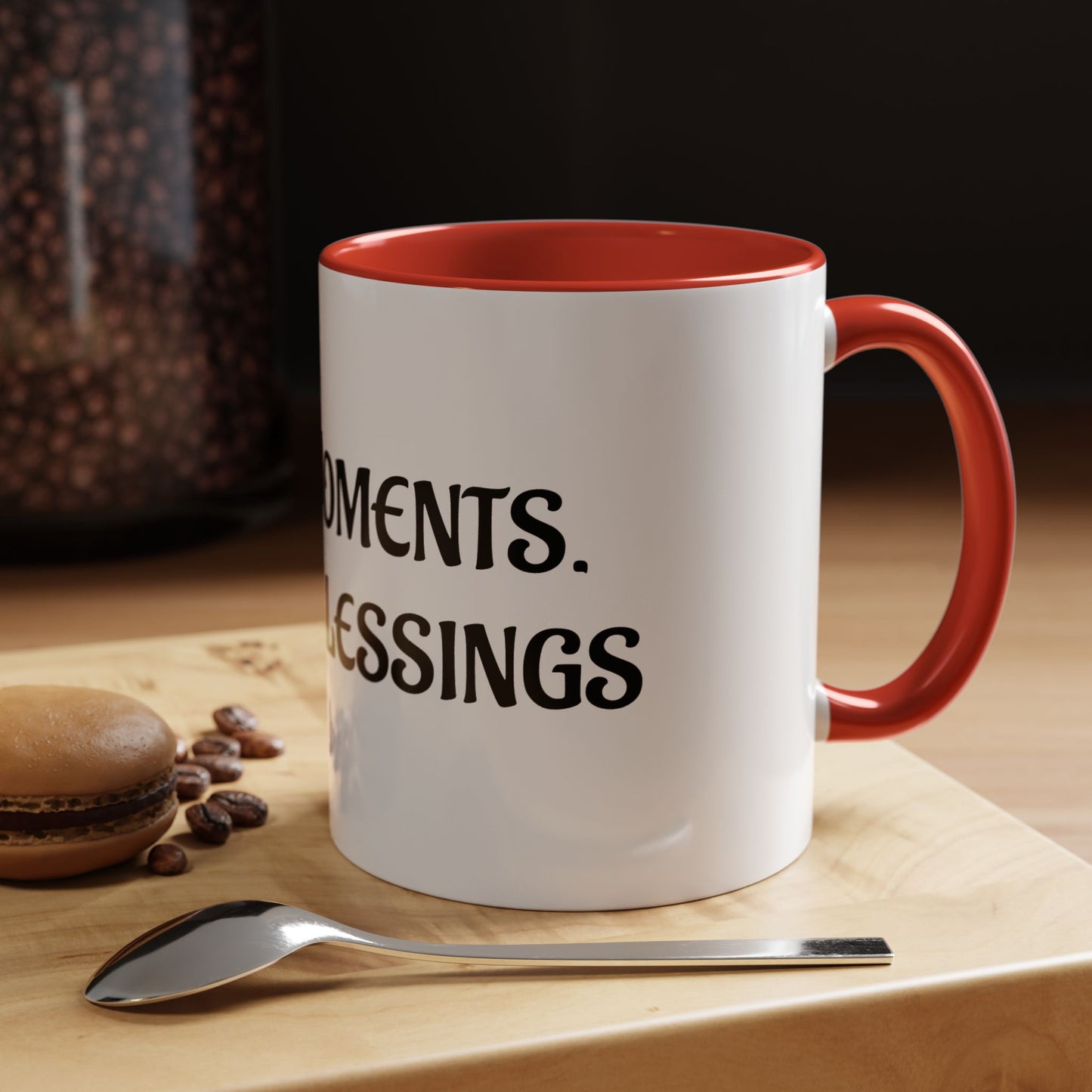 Soft Moments & Warm Blessings Ceramic Mug- Lowkey Healing