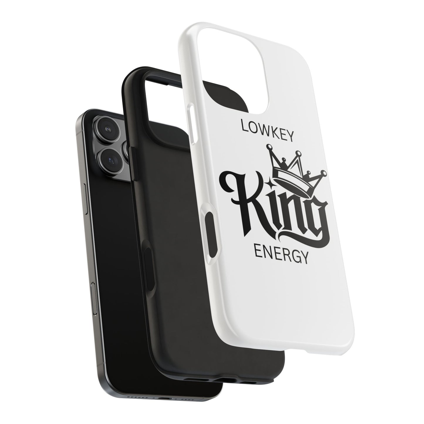 Lowkey King Energy Phone Case — Tough Protective Phone Case