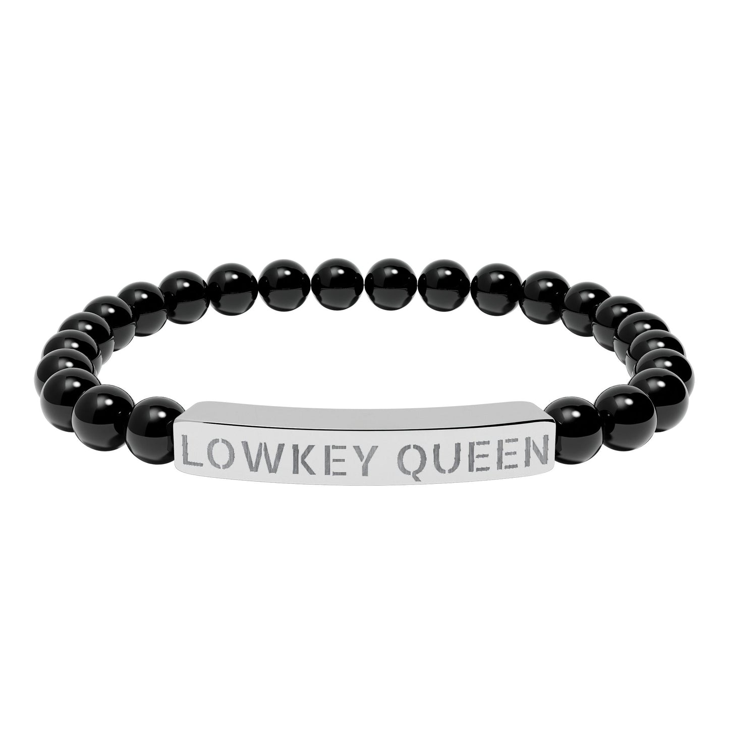 Lowkey Queen Beaded Bracelet
