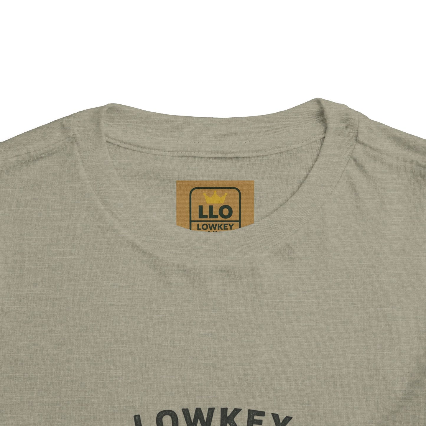 Lowkey Lil King Toddler Tee