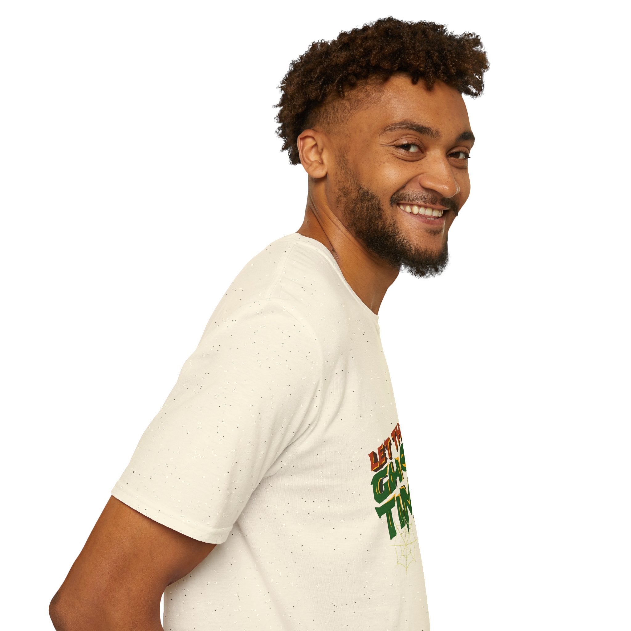 "Let The Ghoul Times Roll-Men's Halloween Tee"