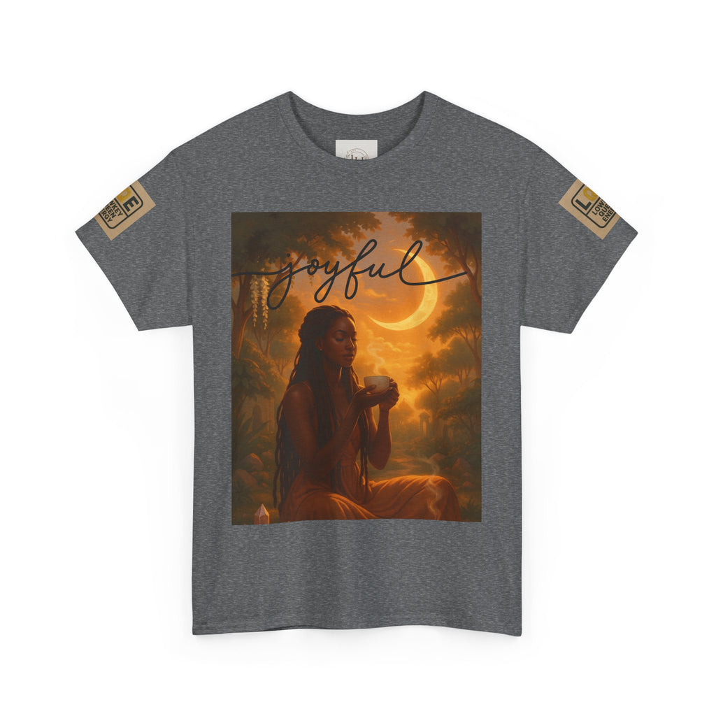 LOWKEY QUEEN TEE- GRACEFOL.GROUNDED. GLOWING