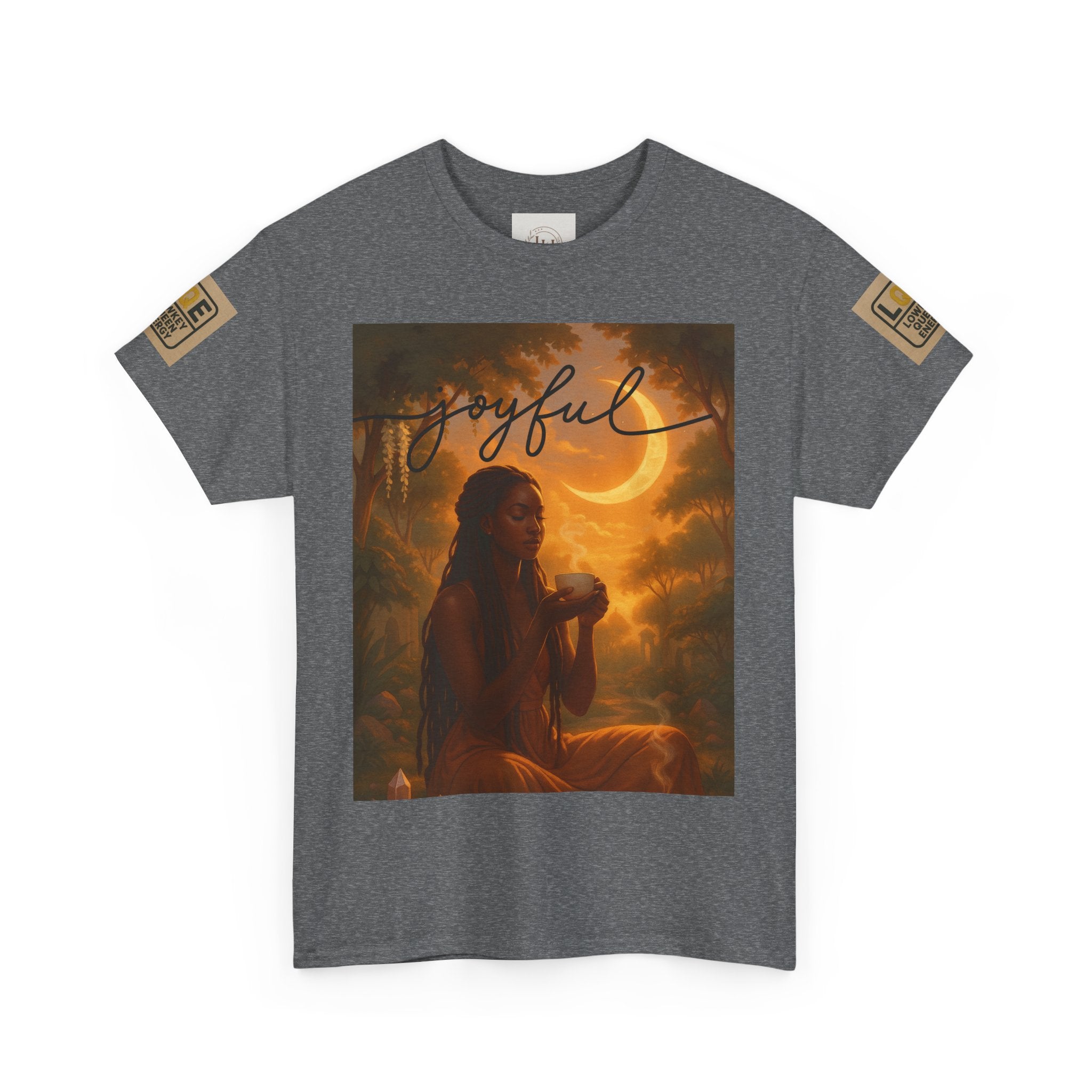 LOWKEY QUEEN TEE- GRACEFOL.GROUNDED. GLOWING