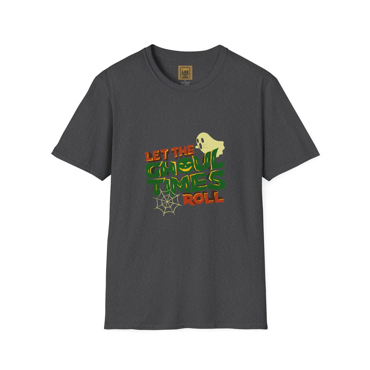 "Let The Ghoul Times Roll-Men's Halloween Tee"
