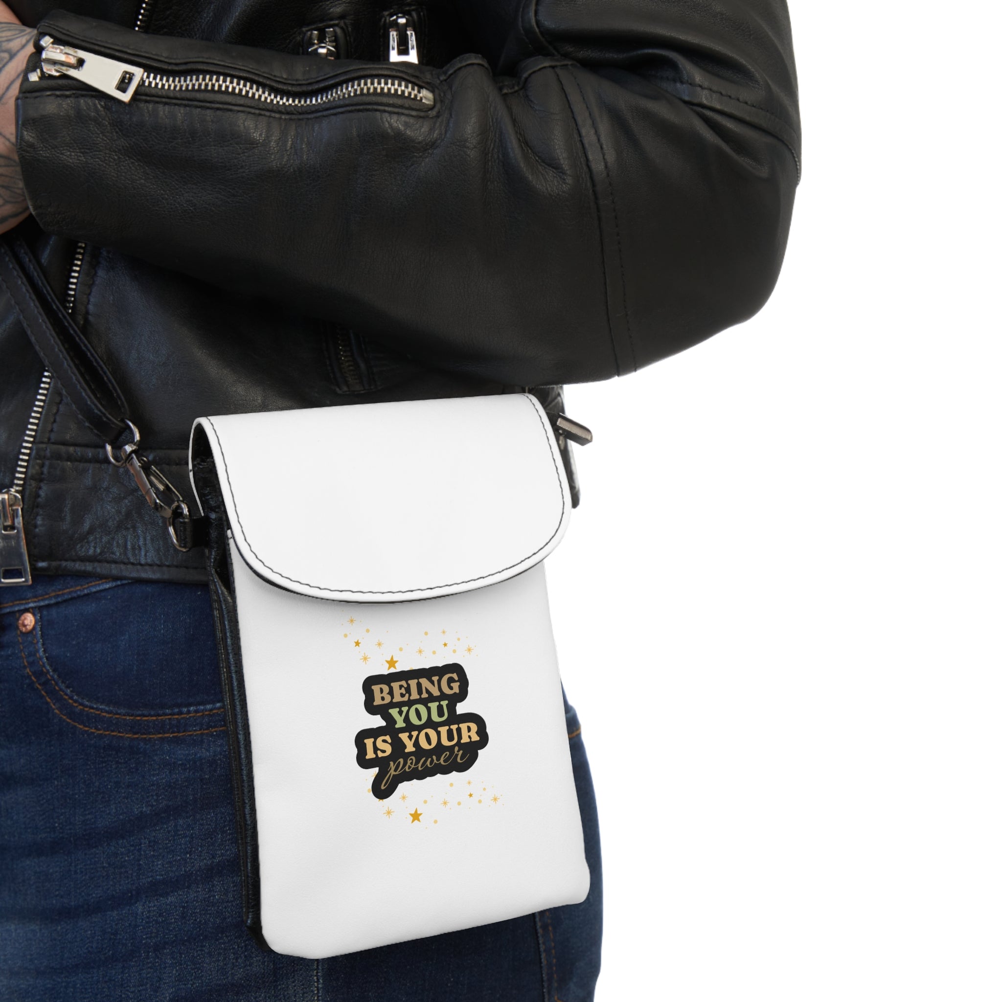 Being You Is Your Power Phone Crossbody Wallet