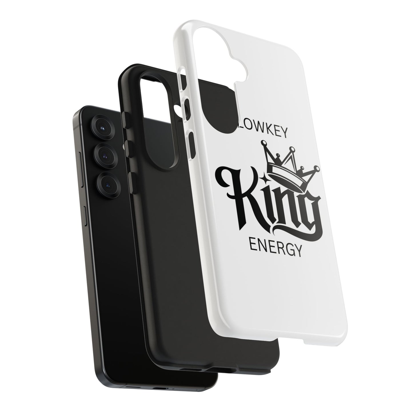 Lowkey King Energy Phone Case — Tough Protective Phone Case